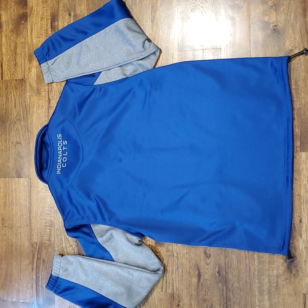 Mens NFL Indianapolis Colts 1/4 zip pullover size M - Picture 4 of 5